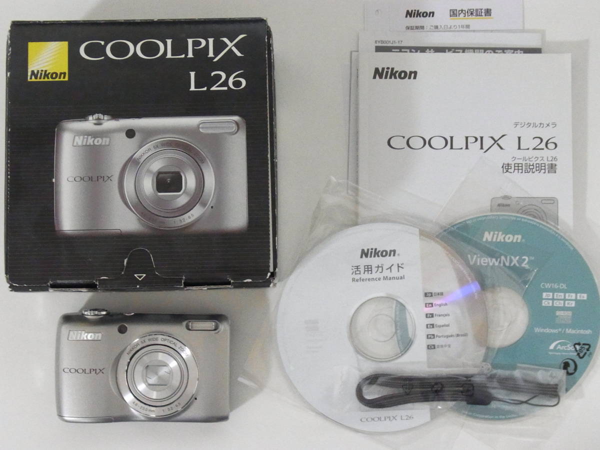 ニコン クールピクス COOLPIX L26（シルバー） L26 COOLPIX Nikon .com