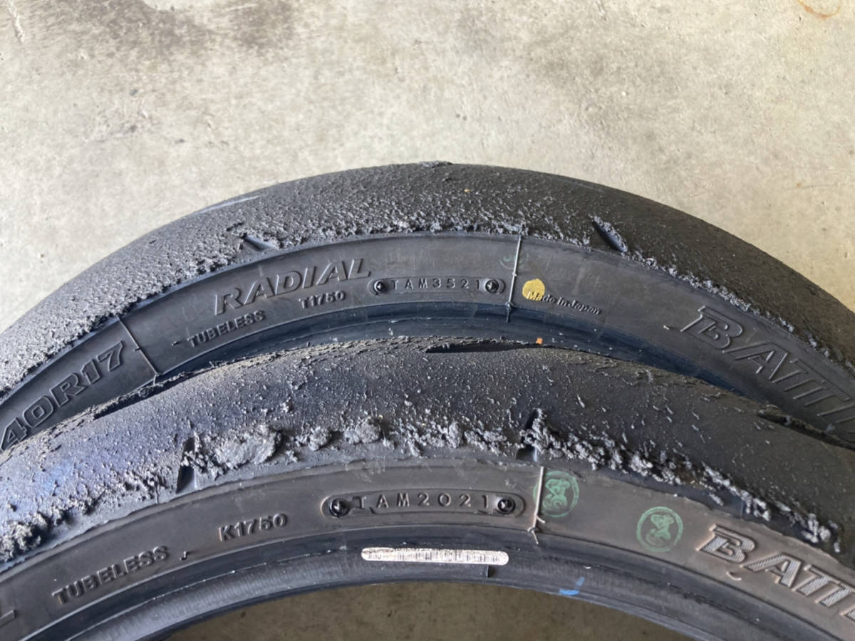 パーツ R11 (NHS) ST600 120/600 180/640 BRIDGESTONE ブリヂストン R11 NHS 120/600-17 180/640-17 前後セット