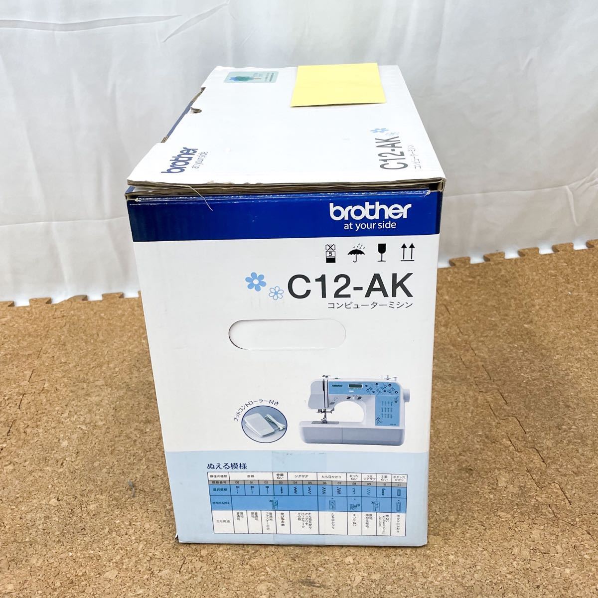 ◇ 未使用品 美品 ブラザー brother コンピューターミシン C12-AK 