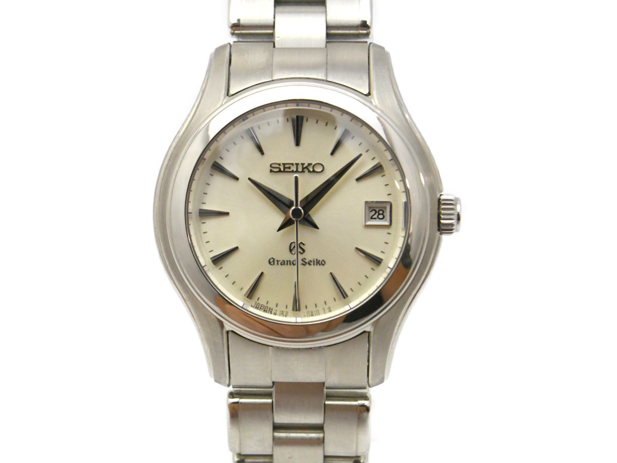 [極美品] 動作OK【SEIKO】セイコー GS グランドセイコー STGF025 4J52-0A10 シルバー文字盤 クォーツ レディース 動作OK 箱付 中古美品