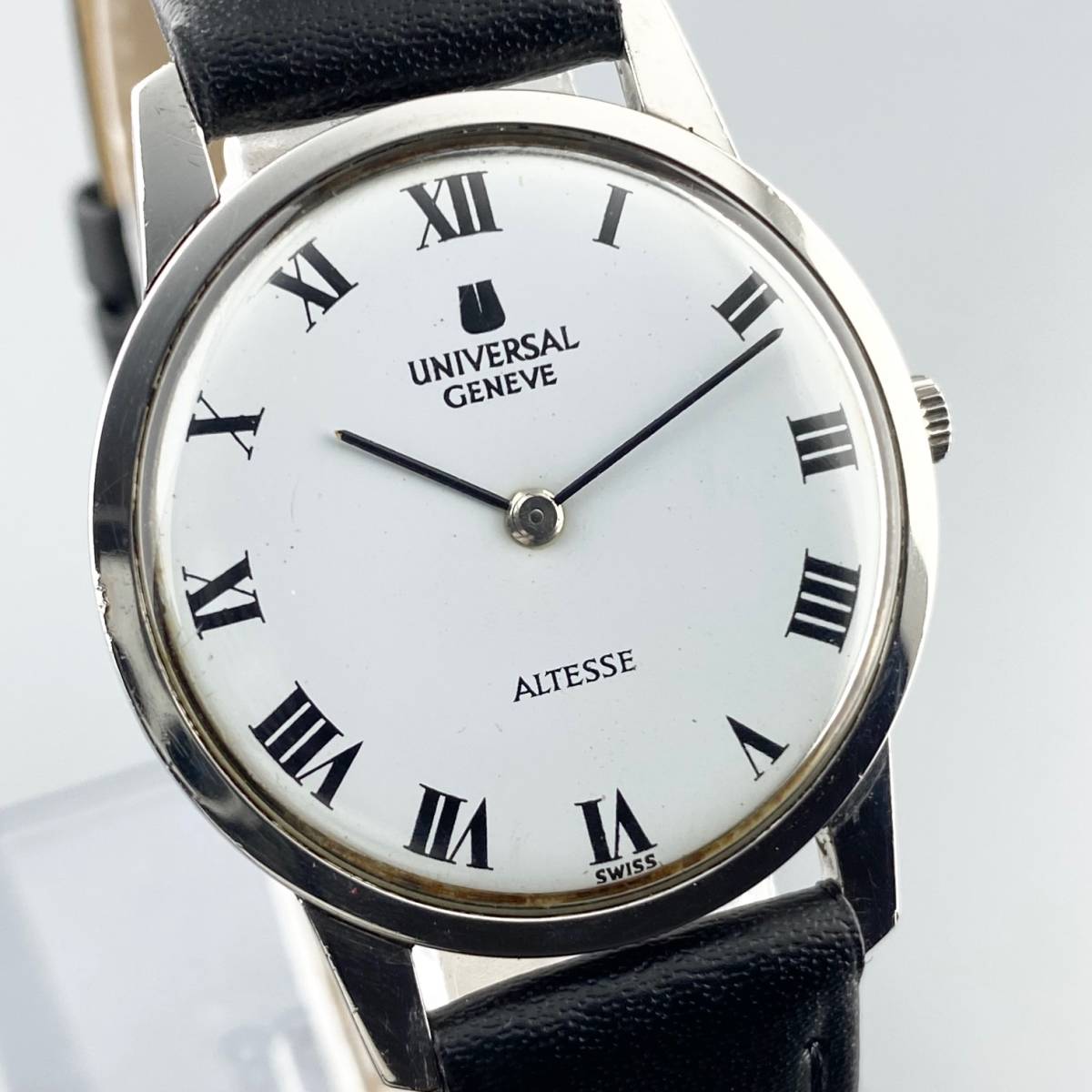1円〜】UNIVERSAL GENEVE ユニバーサル ジュネーブ 腕時計 メンズ 手