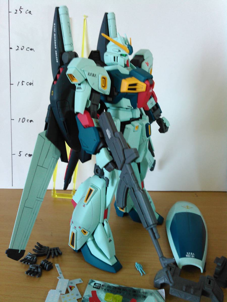 MG 1/100 プレバン 限定 RGZ-91B リ・ガズィ カスタム 塗装 完成品 