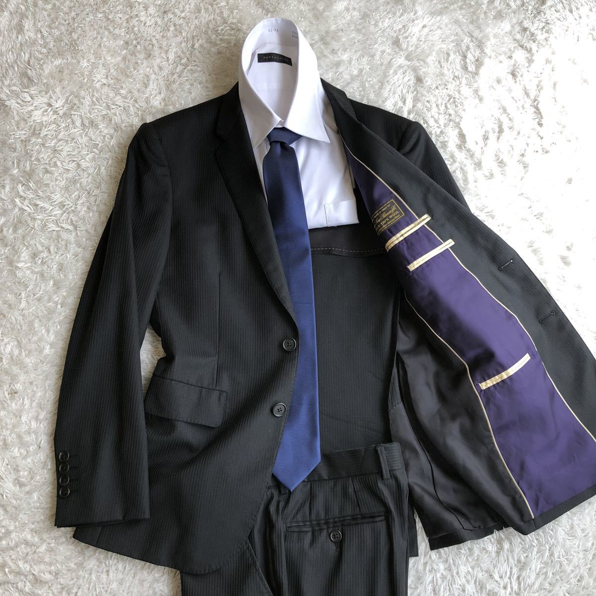 メンズファッション 圧巻の高級感/美品☆ロロピアーナ☆Paul Smith