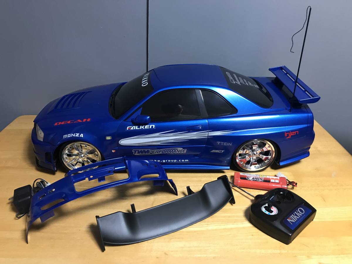NIKKO R34 スカイラインGTR ラジコン 札幌引き取り限定(乗用車)｜売買