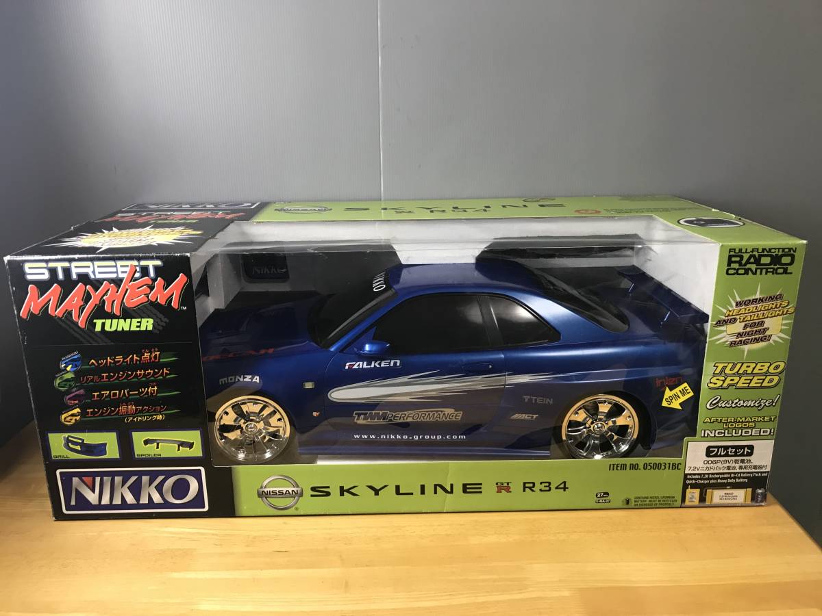 NIKKO R34 スカイラインGTR ラジコン 札幌引き取り限定(乗用車)｜売買