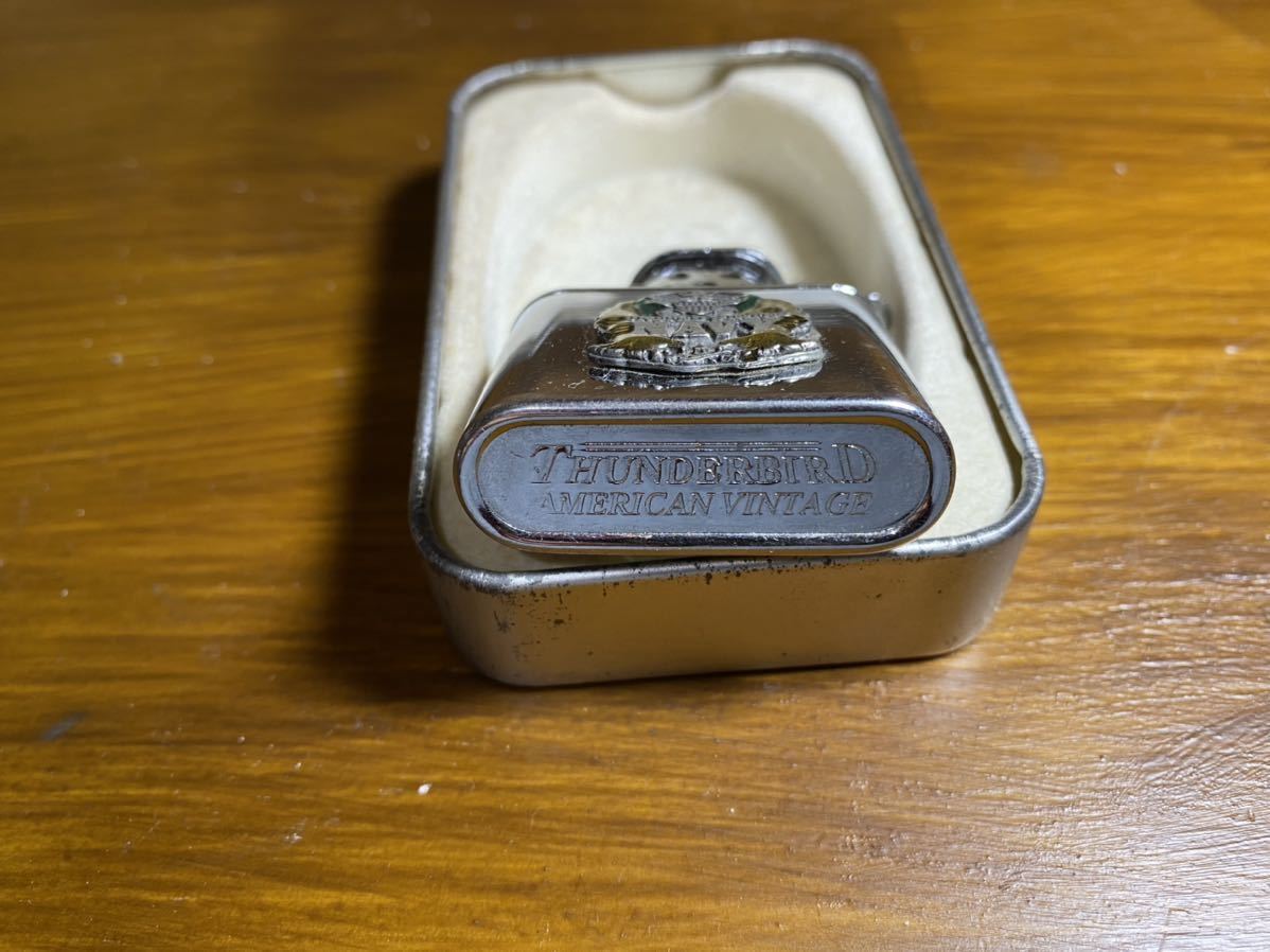 THUNDERBIRD AMERICANCAN VINTAGE U.S.NAVY オイルライター 