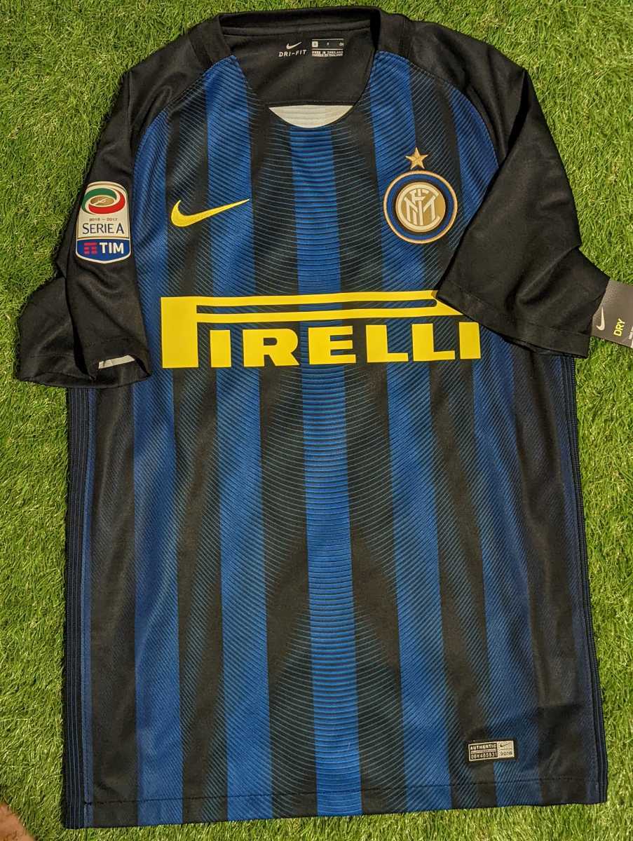 インテル サイン入りユニフォーム 2017年 Inter セリエA 【公式通販】
