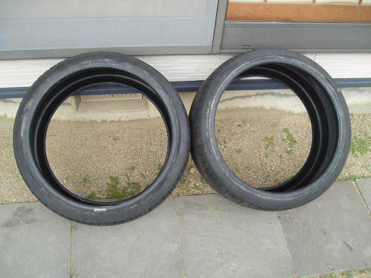 ☆ 225/35R19 ダンロップ ルマン5 状態良好 バリ山 2本セット 夏タイヤ  