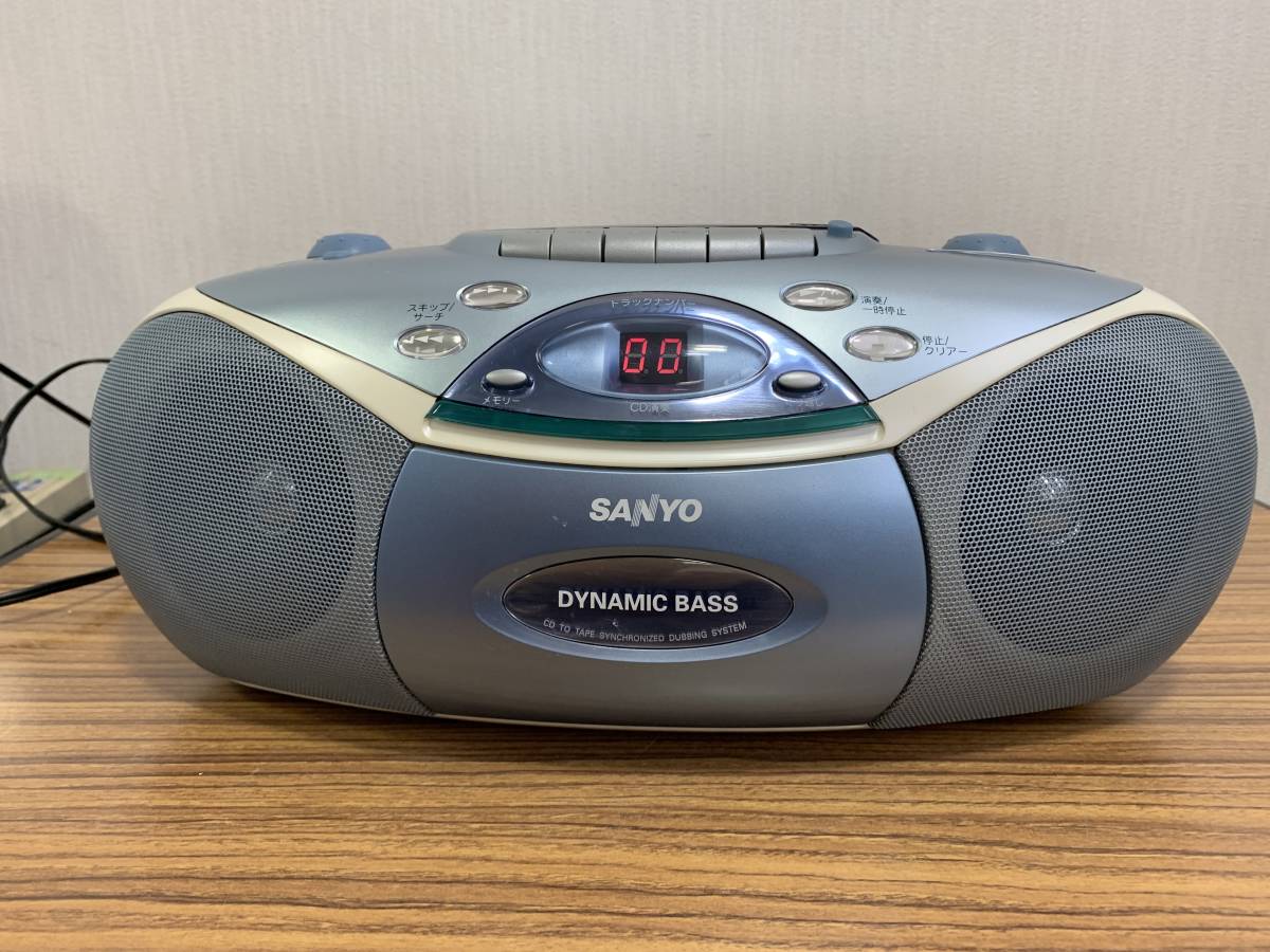 CDラジカセ ジャンク品 SANYO DYNAMIC BASS PH-PR82 CDラジカセ ジャンク品 SANYO DYNAMIC BASS PH-PR82
