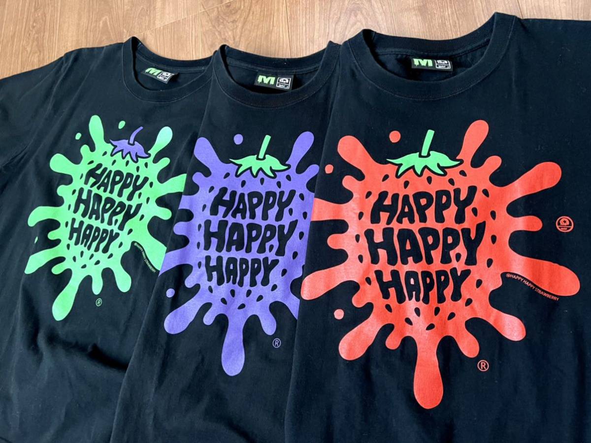 MxMxM マジカルモッシュミスフィッツ HAPPY Tシャツ 3枚セット used 美 