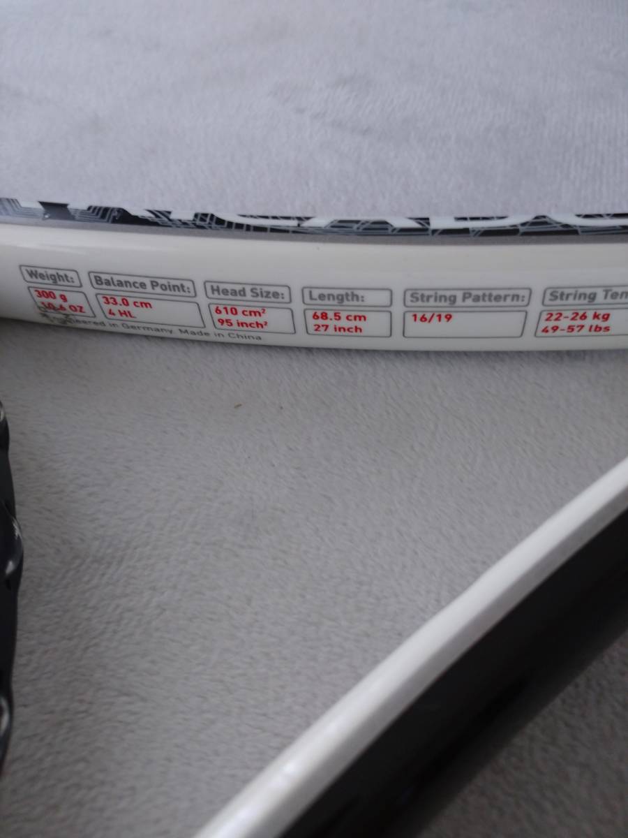 希少限定販売品】中古 テニスラケット アディダス バリケード 2009年