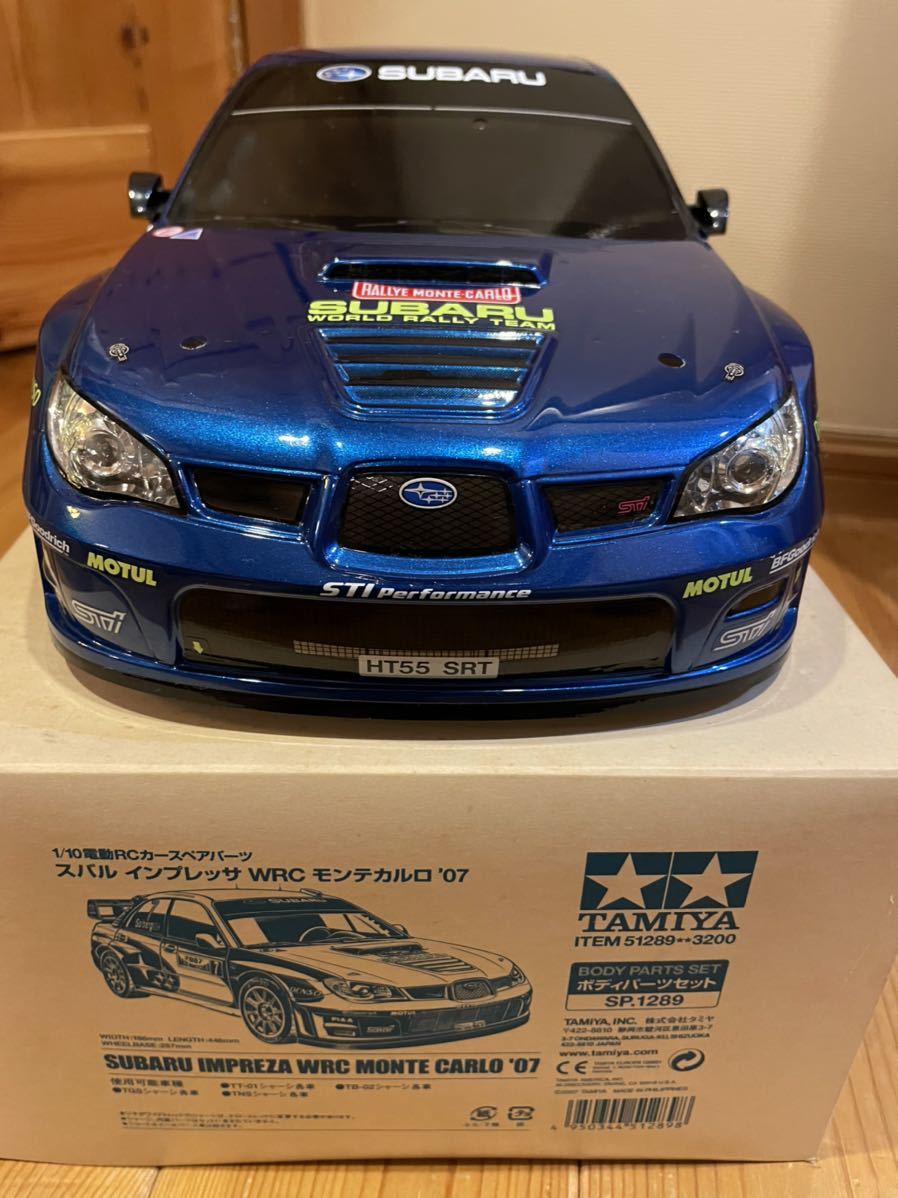 1円スタート 1 10タミヤ 塗装済み スバル インプレッサ Wrc モンテカルロ 07 電飾 ライト ボディ 売買されたオークション情報 Yahooの商品情報をアーカイブ公開 オークファン Aucfan Com