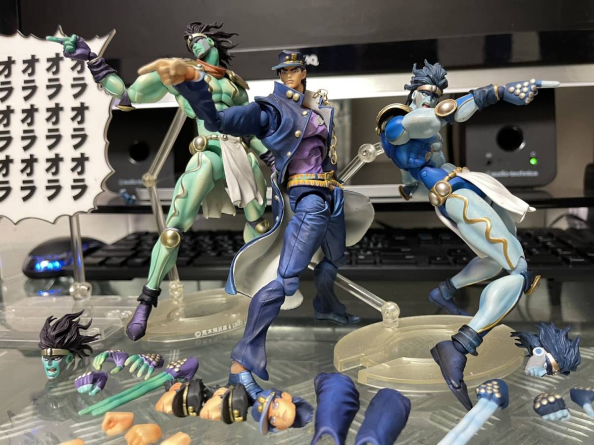超像可動 ジョジョの奇妙な冒険 第三部 空条承太郎 スタープラチナ2種 セット 品 空条承太郎 売買されたオークション情報 Yahooの商品情報をアーカイブ公開 オークファン Aucfan Com