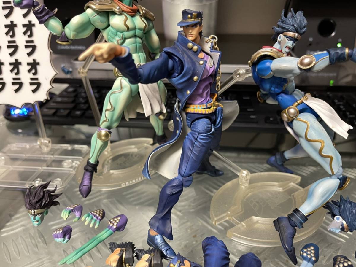 超像可動 ジョジョの奇妙な冒険 第三部 空条承太郎 スタープラチナ2種 セット 品 空条承太郎 売買されたオークション情報 Yahooの商品情報をアーカイブ公開 オークファン Aucfan Com