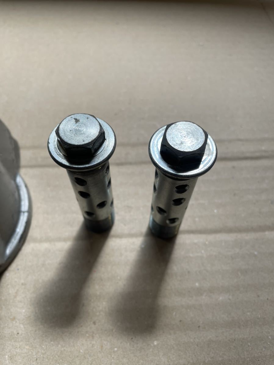 旧CB400FOUR純正オイルフィルターケース センターボルト付ヨンフォア