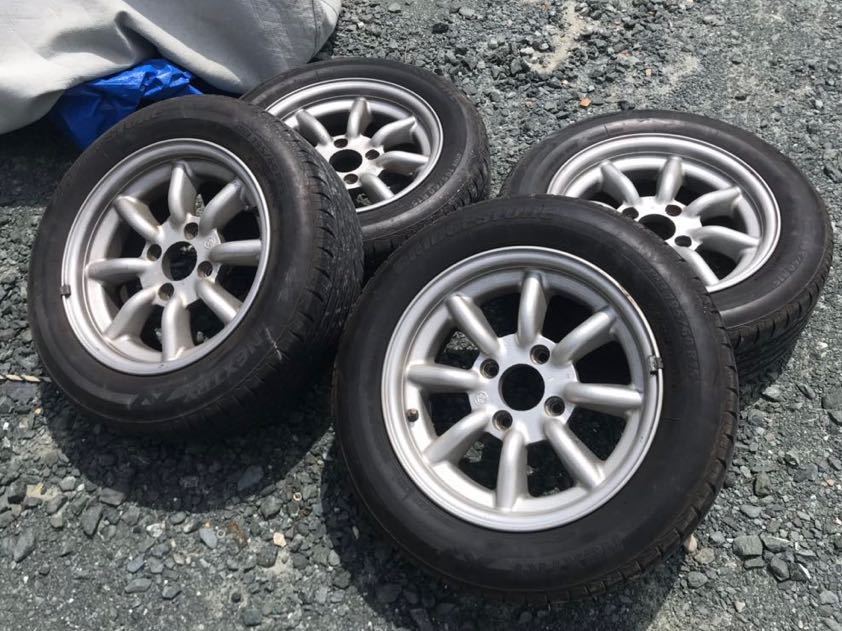 希少 絶版 ワタナベ エイトスポーク RS-8 15インチ 6.5J +15，4穴 