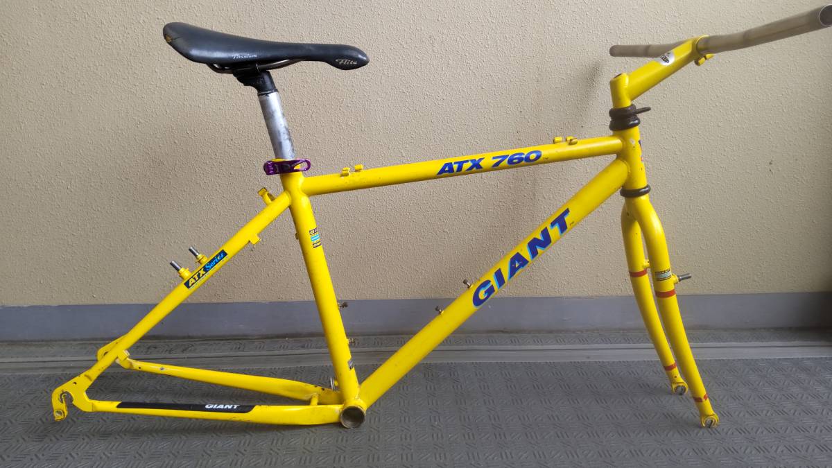 GIANT ATX 760 クロモリ CROMOLY ビンテージ(ロードバイク)｜売買され