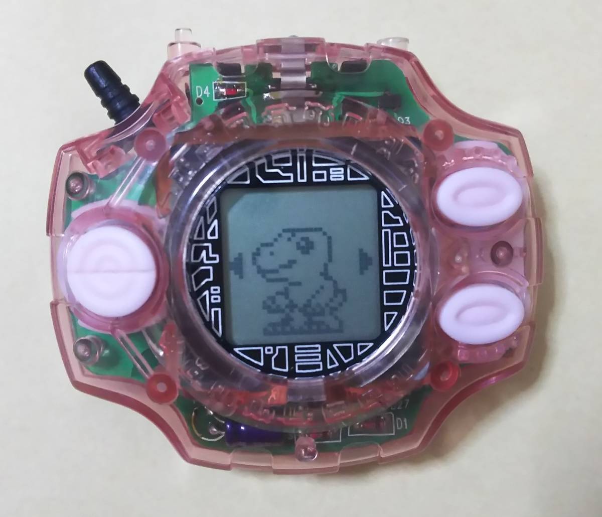 BANDAI デジモンアドベンチャー　デジヴァイス 2 ヒカリカラー 美品】デジヴァイス2 ヒカリカラー クリアピンク デジモン