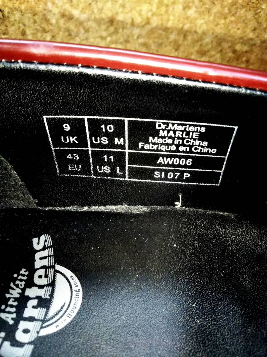 Dr.MARTENS】ドクターマーチン MARLIE マリー タッセルローファー UK9 