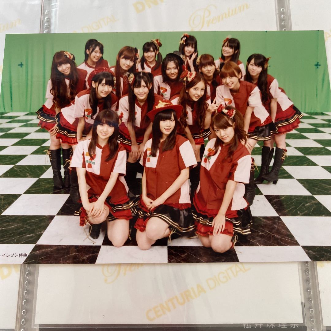 AKB48 ヘビーローテーション セブンイレブン 店舗特典 生写真 渡辺麻友 