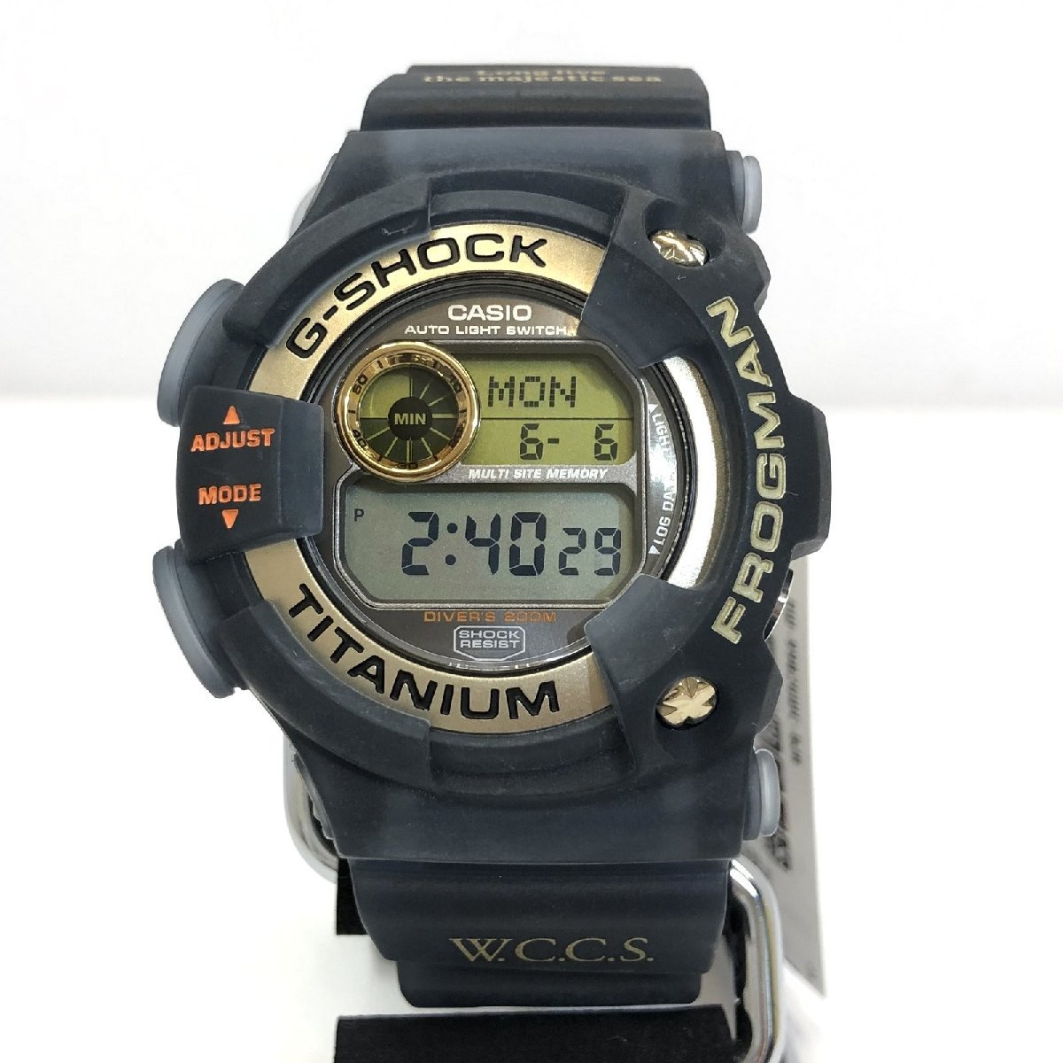 美品 G-SHOCK ジーショック CASIO カシオ 腕時計 DW-9902GWC-8JR 