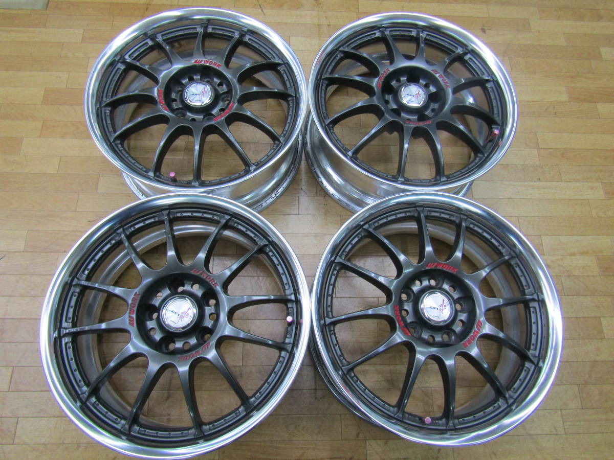 ワーク WORK XSA 戦 02C 17－7J 5／114,3 MGM オフセットオフセット+ 