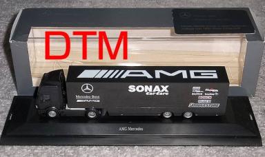 ベンツ別注1 /87メルセデスAMG トランスポーター SONAX DTM