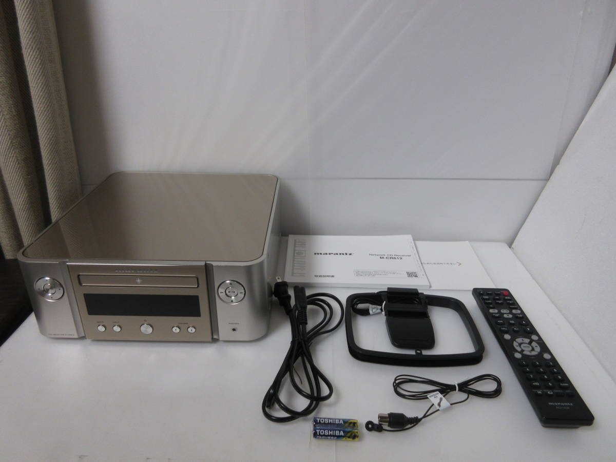 マランツ Marantz M-CR612 FN ネットワークCDレシーバー 2019年製展示品 Amazon Alexalによる音声コントロール可能 FX_2