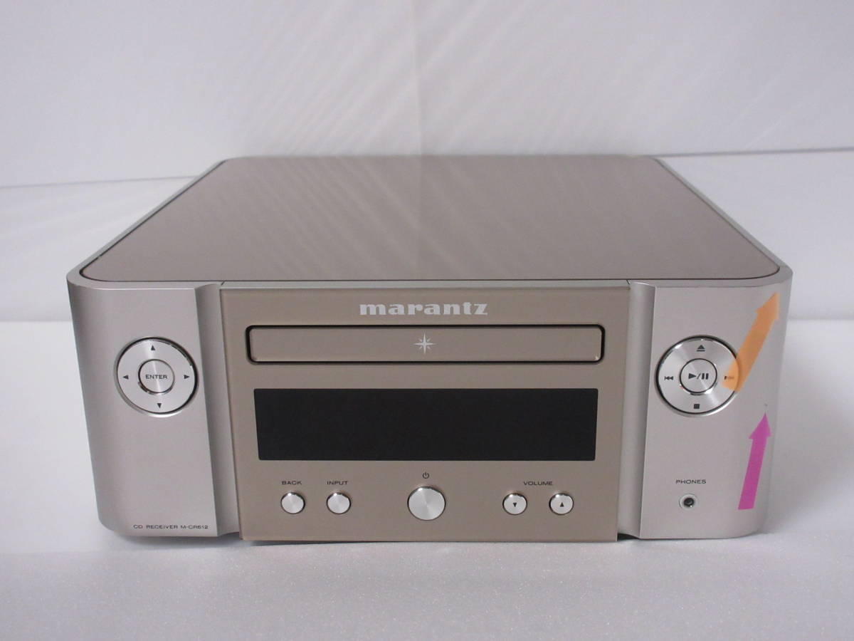 マランツ Marantz M-CR612 FN ネットワークCDレシーバー 2019年製展示品 Amazon Alexalによる音声コントロール可能 FX_3