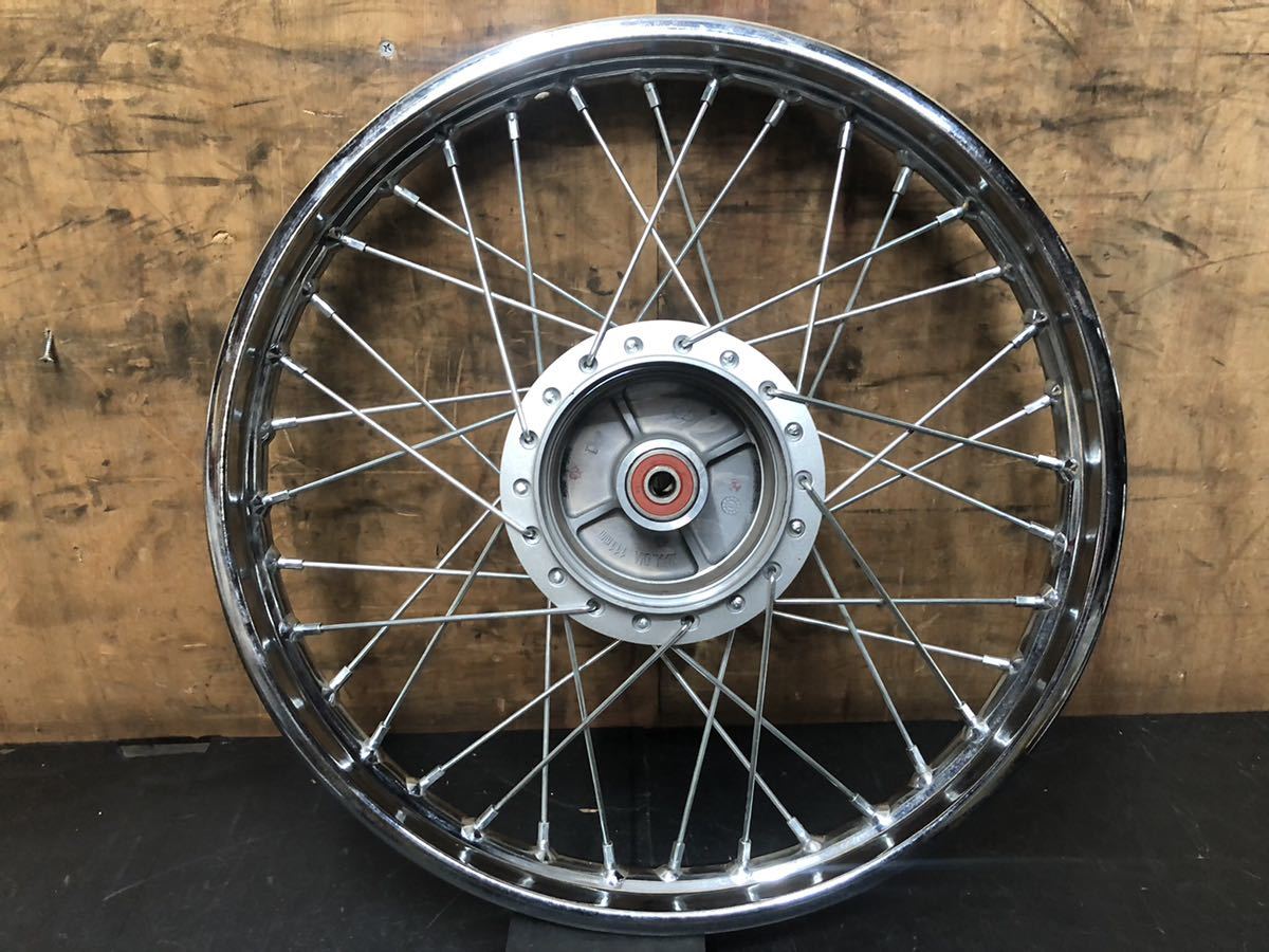 ホンダ スーパーカブ90 カスタム 純正 リアホイール レストア品 再