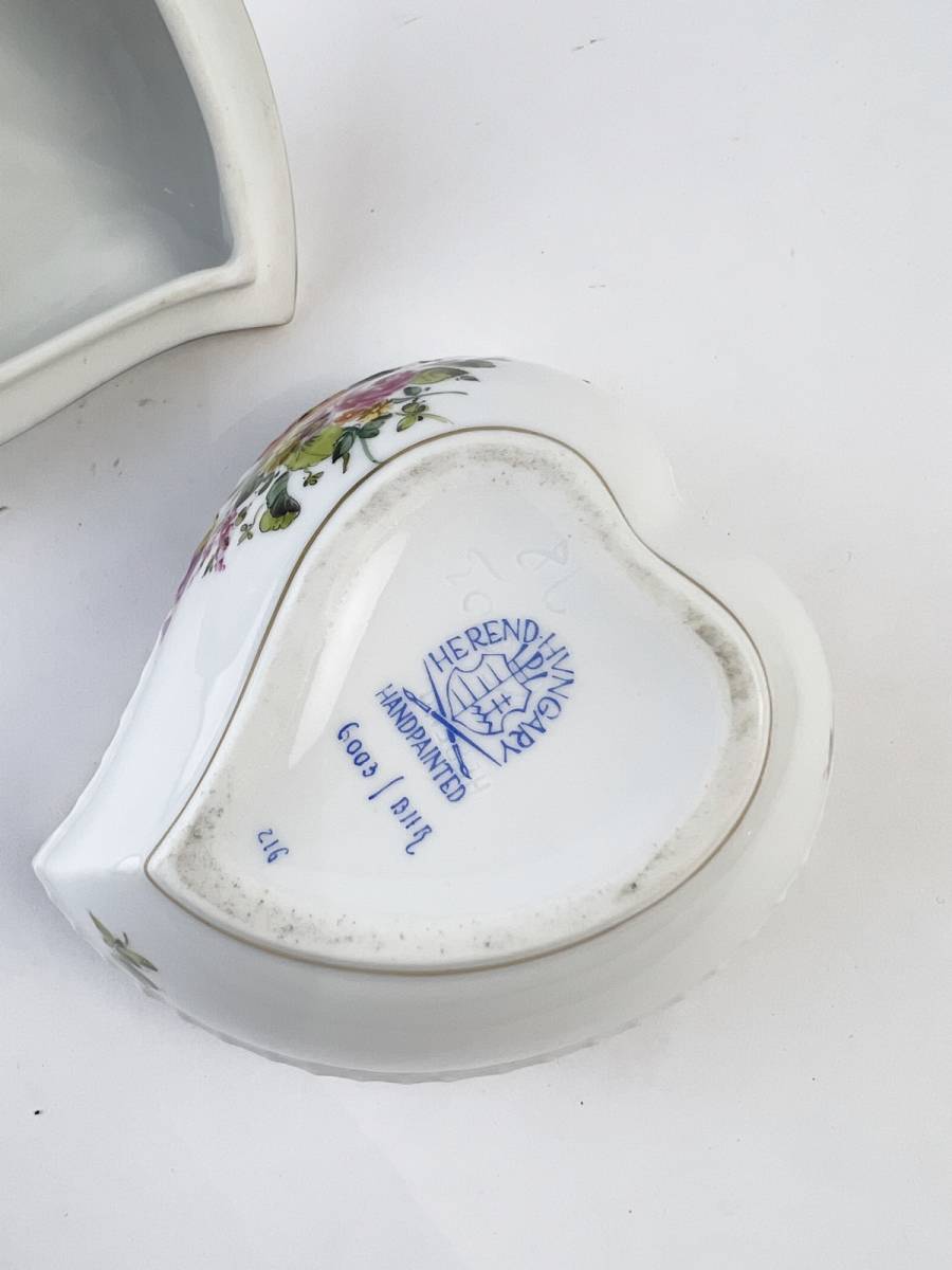 ヘレンド花柄灰皿HEREND