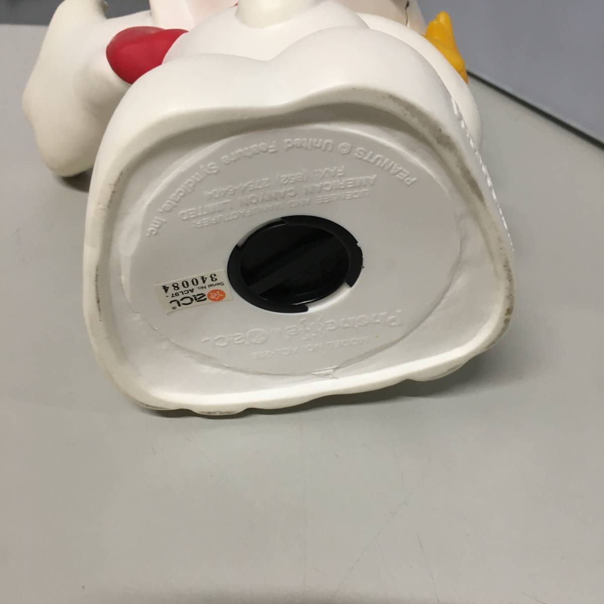 スヌーピー ソフビ人形型 電話機 ACL-288 フィギュア SNOOPY PHONE 