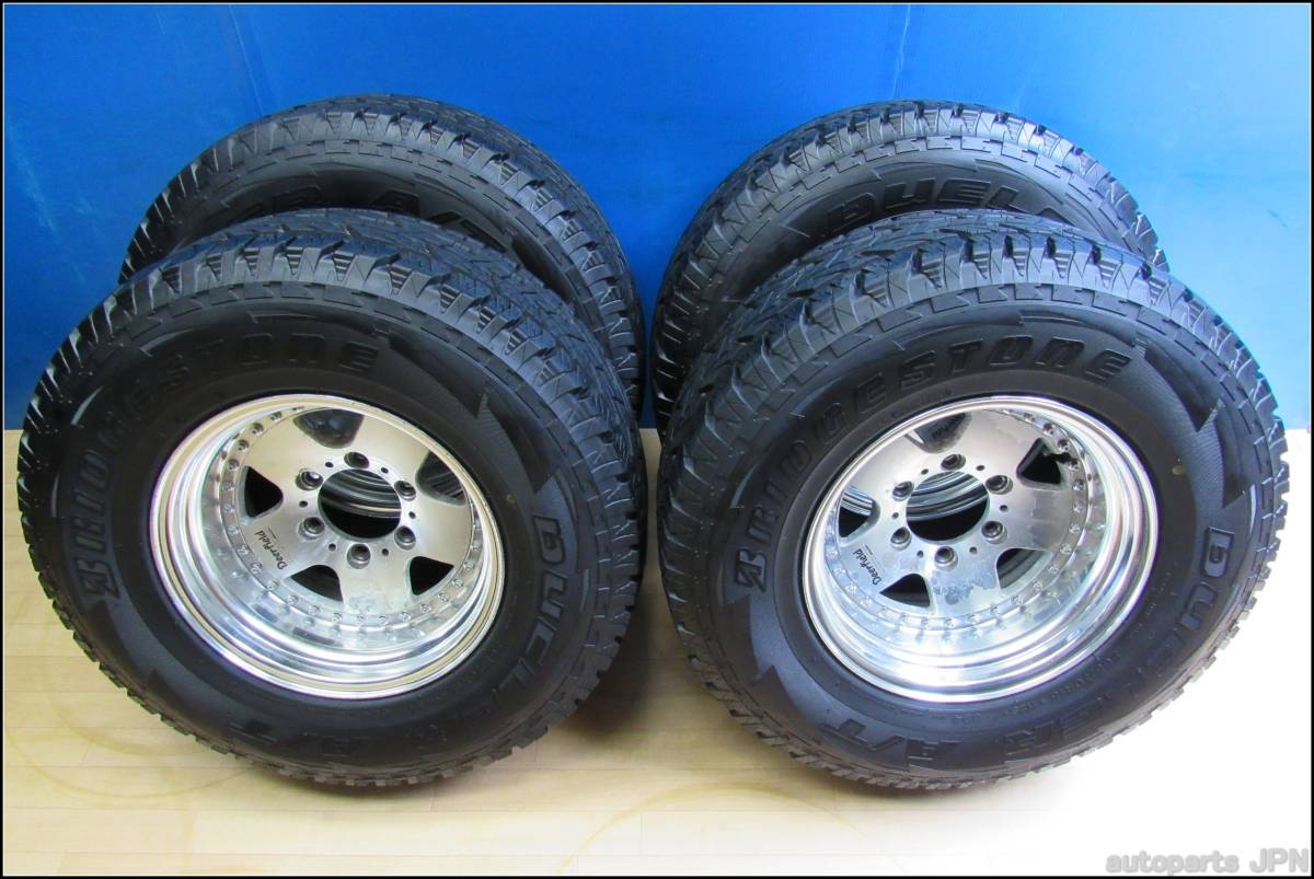 4180☆ブリヂストン・265/70R15・夏タイヤ・DEERFIELD・15インチ・穴6  