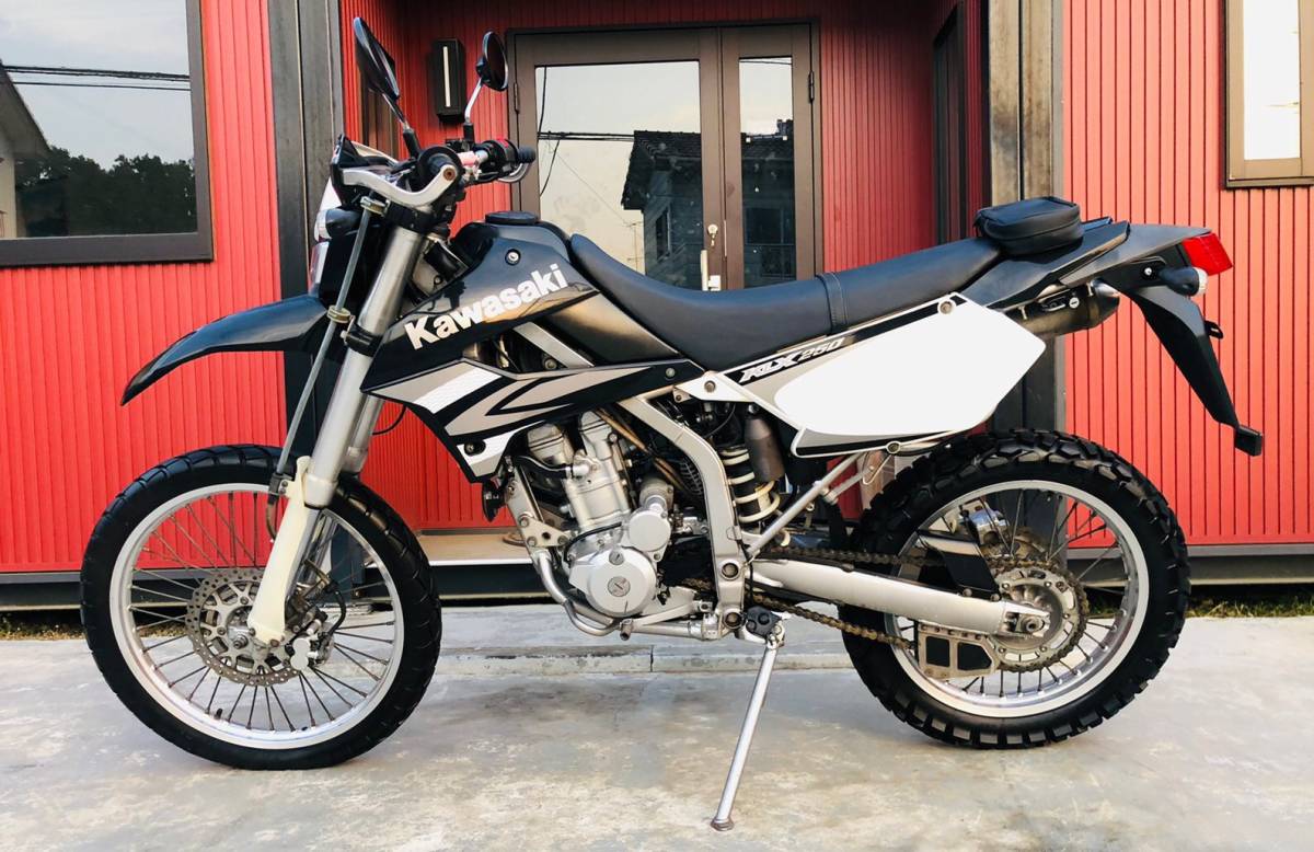 39965km KLX250 カワサキ LX250S 中型☆ 始動動画あり カワサキ