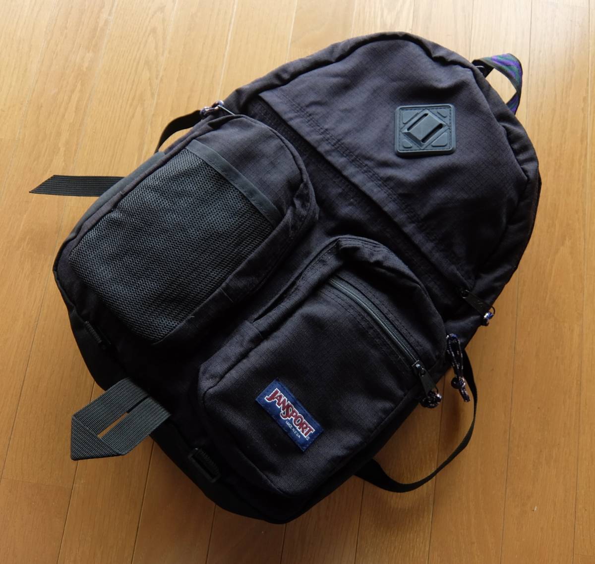 90s USA製 JAN SPORT ジャンスポ リュック 黒 即決あり！