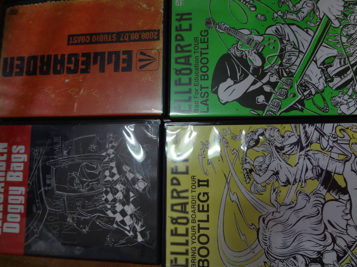 ELLEGARDEN ライブDVD 4本セット DVD ELLEGARDEN エルレガーデンライブ DVD 4枚 セット