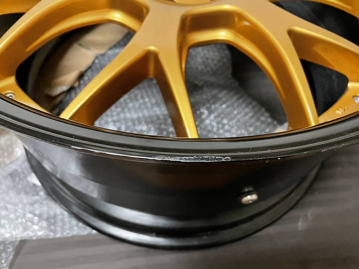 エイムゲイン GⅡM 20インチ 10.5、9.5J 4本 美品 GⅡM 9.5J⁄10.5