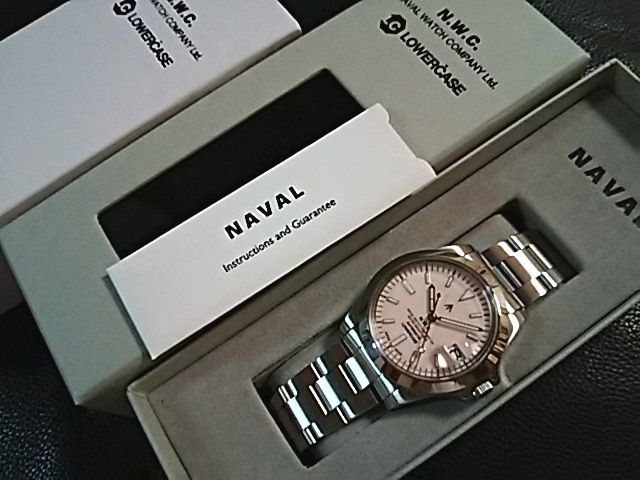レア物 NAVAL WATCH LOWERCASE UNITED ARROWS別注 セイコー製NH35搭載 
