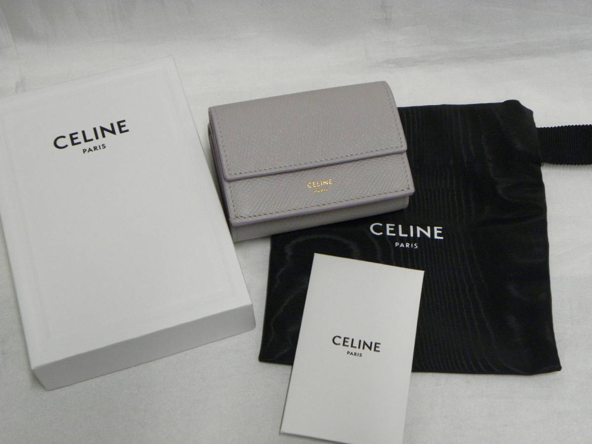 グレインドカーフスキン ⁄ - CELINE | バイフォールドウォレット 