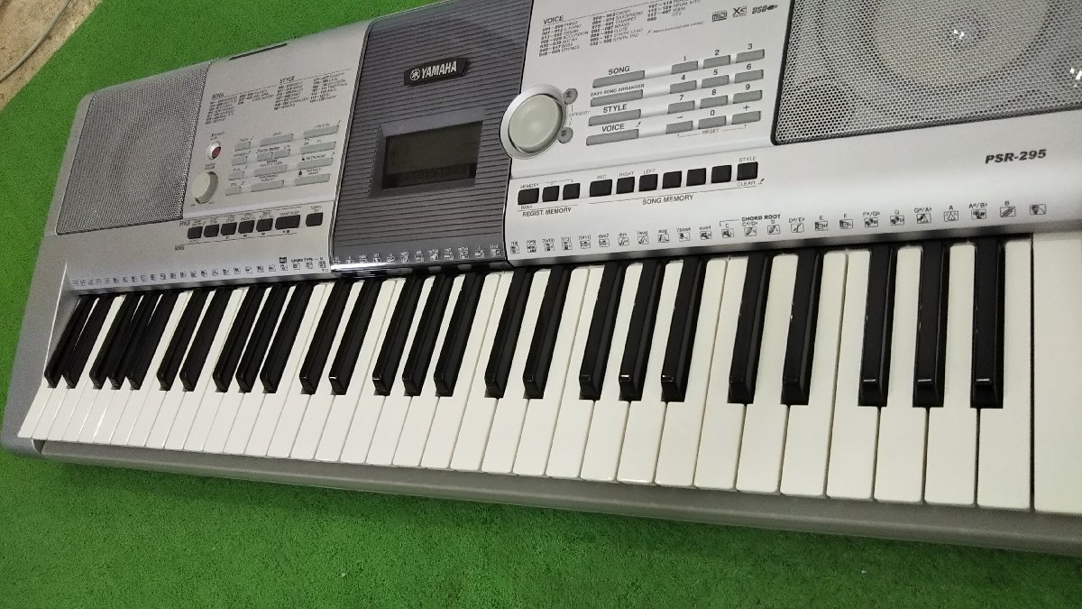 △526 現状品 楽器 電気キーボード YAMAHA PSR-295 元箱付 ヤマハ 音 