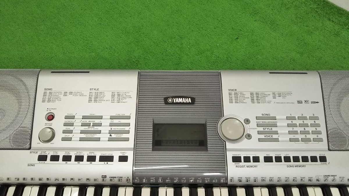△526 現状品 楽器 電気キーボード YAMAHA PSR-295 元箱付 ヤマハ 音 
