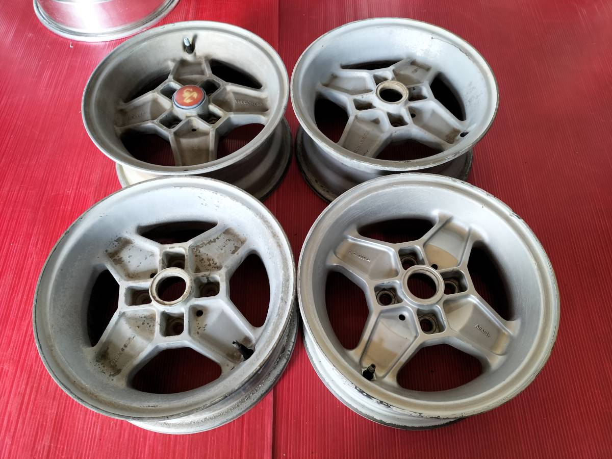 激レア CROMODORA クロモドラ ABARTH アバルト 5.5J/13/4H/98 +10位 