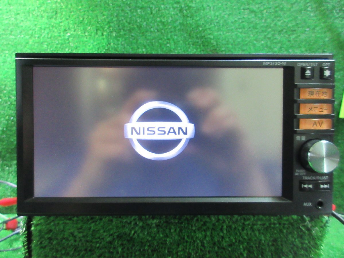 USB 日産 即決☆MP313☆日産純正オプション CD SDカード DVD再生 MP313D-W