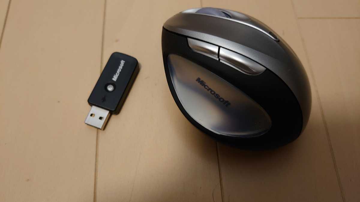 【稀少/中古美品】Microsoft Natural Ergoronic Keyboard 7000 マイクロソフト ナチュラル　エルゴロニック　ワイヤレス式　マウス付属_3