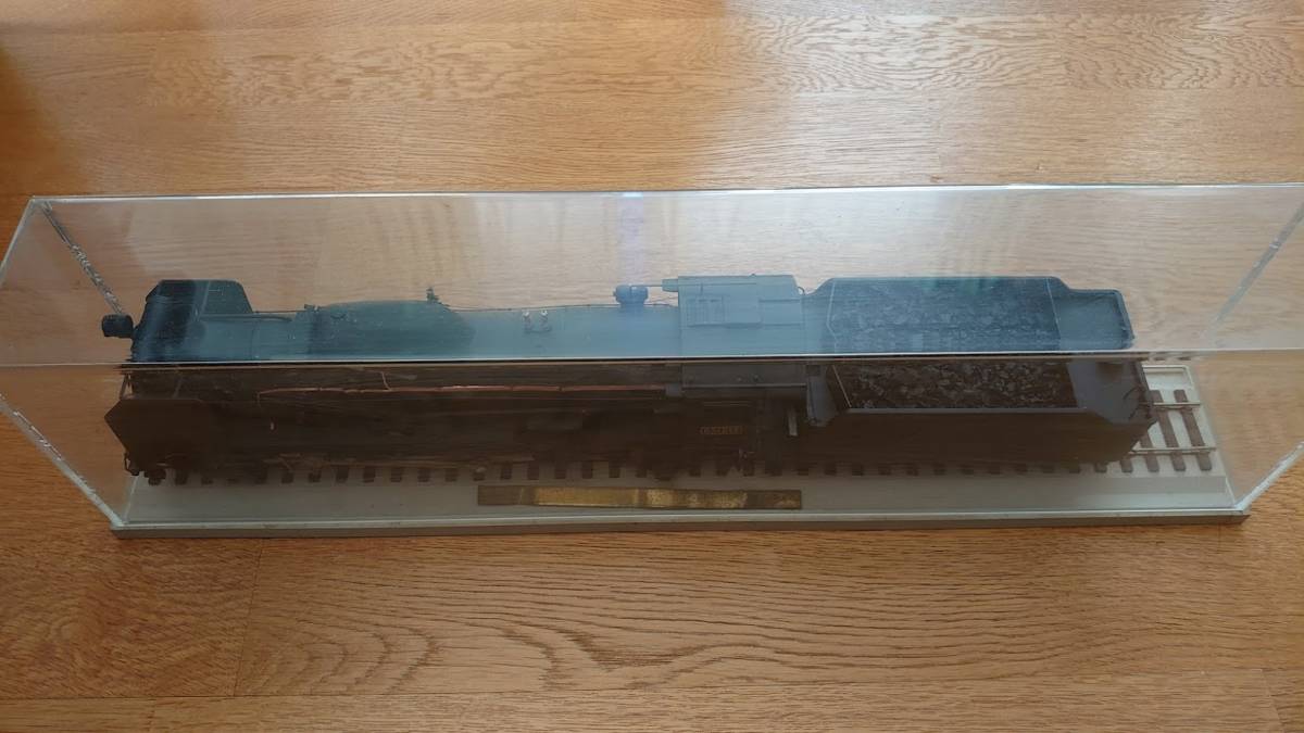SL 蒸気機関車 D51 213 の模型 D51のナンバープレートのオマケ付の入札