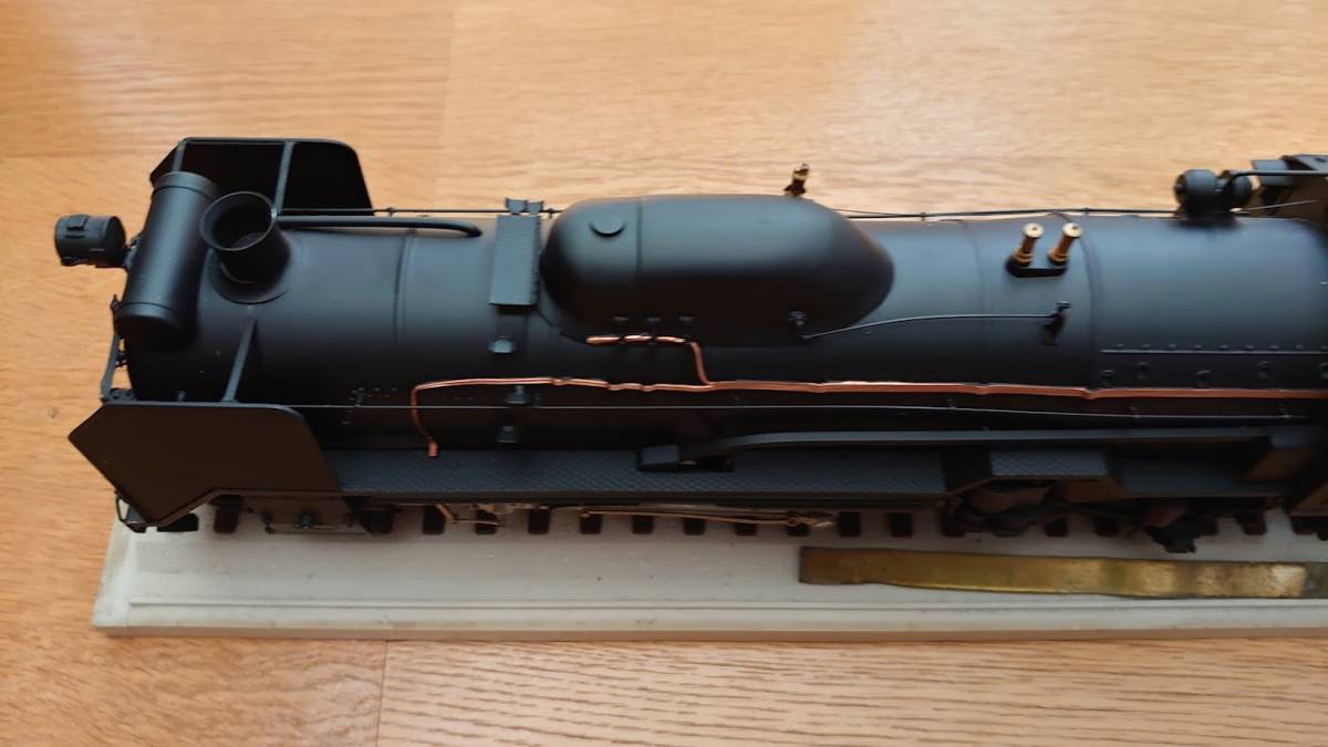 SL 蒸気機関車 D51 213 の模型 D51のナンバープレートのオマケ付の入札