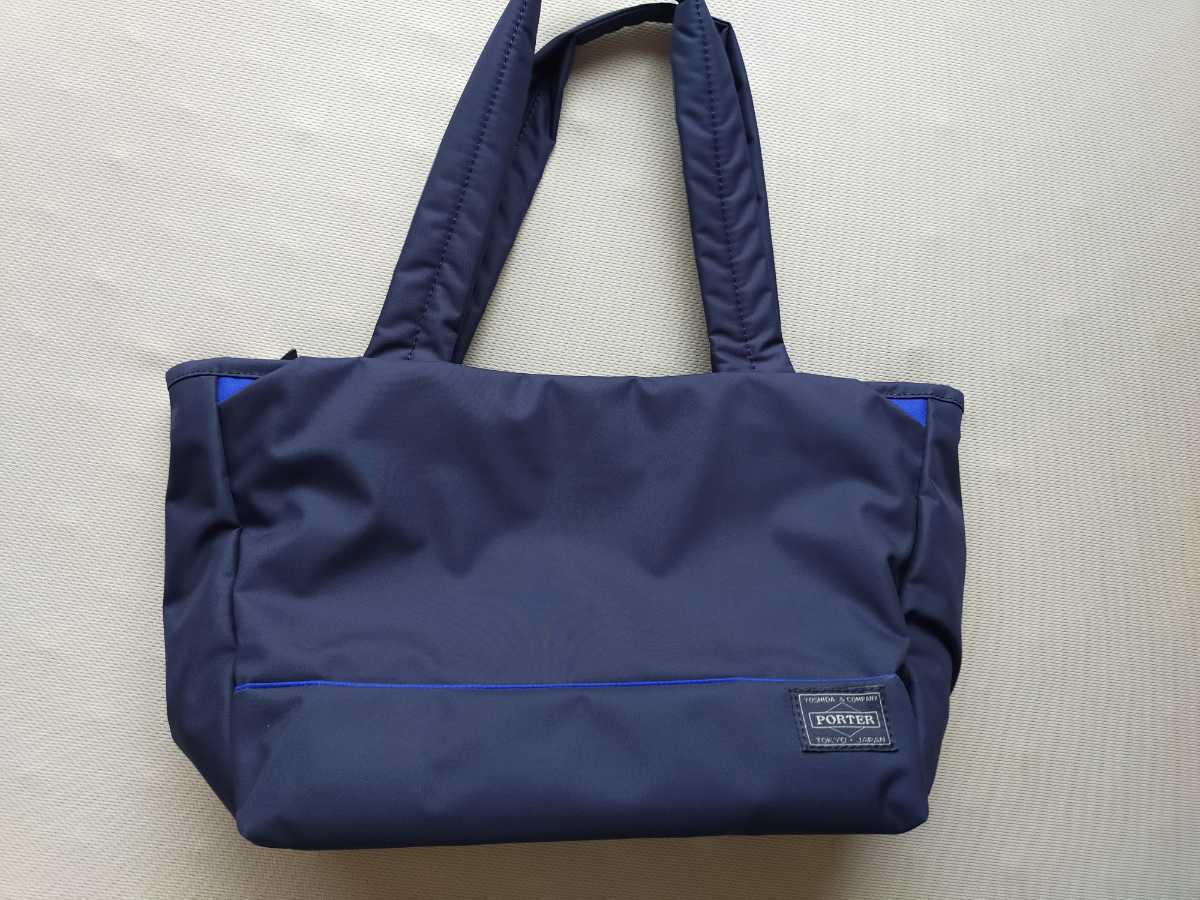 【HOT，新品】 PORTER GIRL 吉田カバン トートバッグ ポーターガールムース ネイビー 紺 使用回数数回(トートバッグ)｜売買されたオークション情報、yahooの商品情報をアーカイブ公開 - オークファン かばん、バッグ
