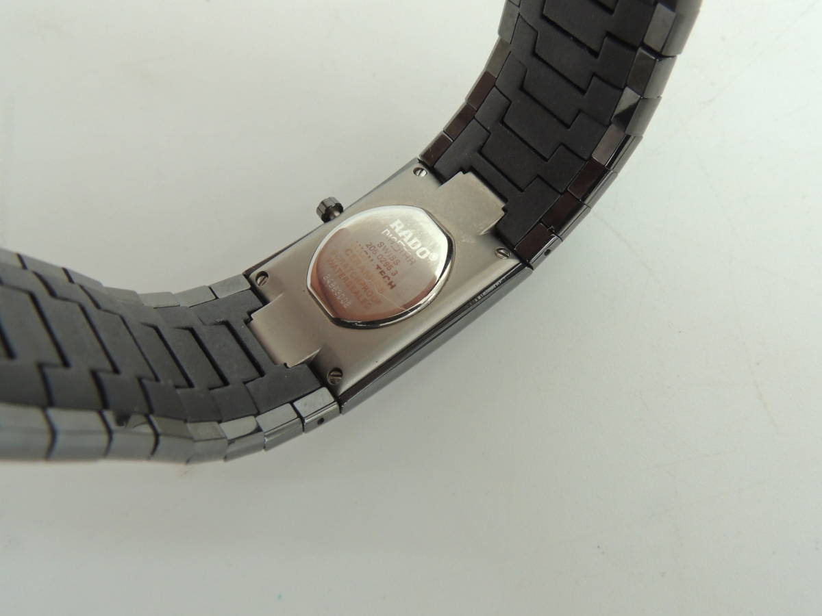 RADO 205.0295.3ラドー ブラック 腕時計 クォーツ RADO ラドー 