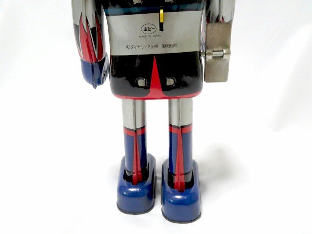グレンダイザー　ポピー　UFOロボ ブリキ ゼンマイ歩行　当時物 □当時物 動作OK ポピー UFOロボ グレンダイザー ブリキ ゼンマイ 歩行