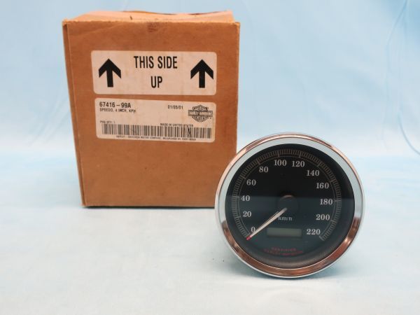 格安，爆買い ハーレー スポーツスター 03 XLH883 純正 スピードメーター 4インチ 67416-99A 返品可 60サイズ X042928H T06H 96(ハーレーダビッドソン用)｜売買されたオークション情報、yahooの商品情報をアーカイブ ハーレーダビッドソン用